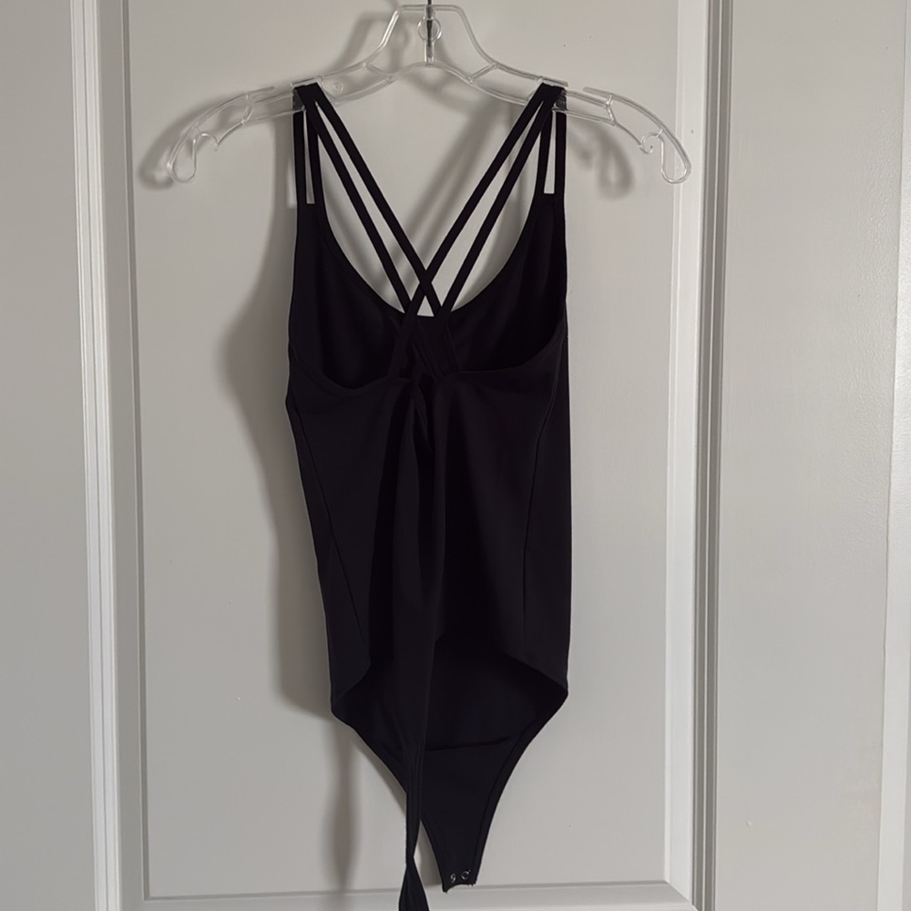 Abercrombie Black Racerback Bodysuit - Picture 3 of 5